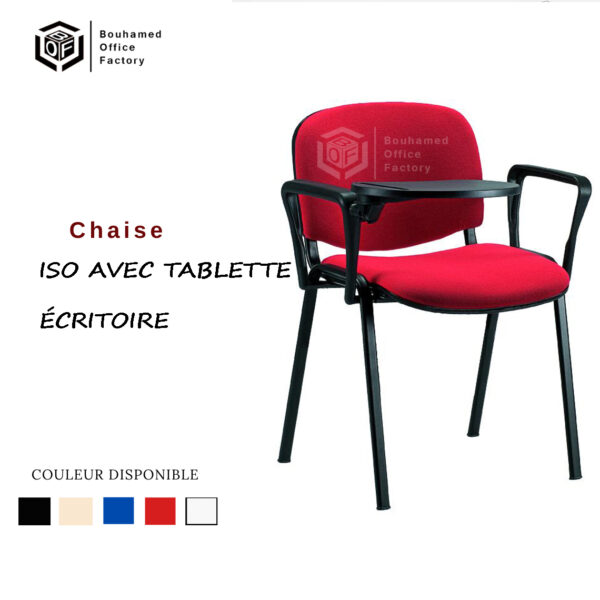 ISO AVEC TABLETTE ÉCRITOIRE
