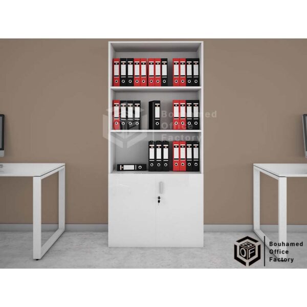 ARMOIRE HAUTE MIXTE PORTES BATTANTES