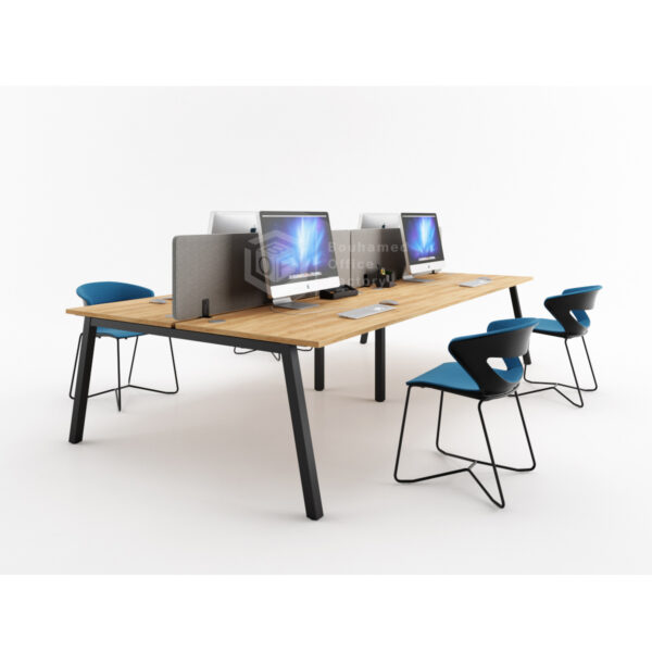Bureau bench 4 personnes Sivir