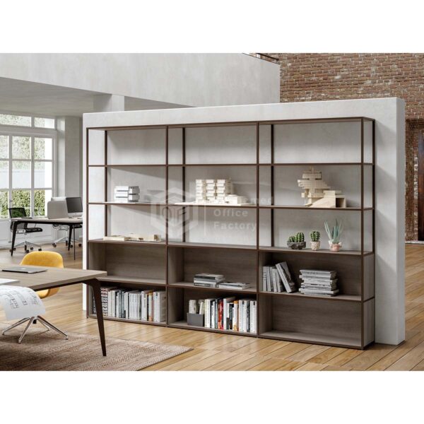 bibliothèque métal