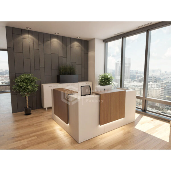 Comptoirs d'accueil en angle KAYZA