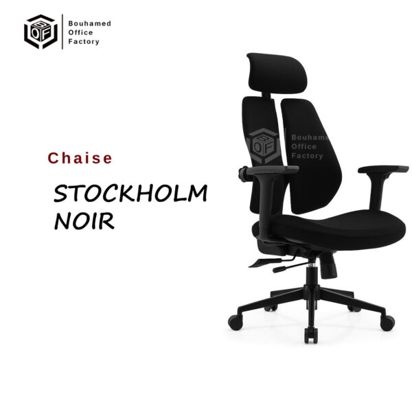 CHAISE STOCKHOLM Noir